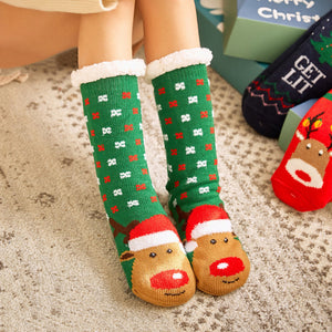 Christmas Plush Floor Socks