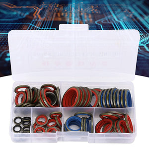 100pcs/ 245pcs Assorted Sealing Gasket Set