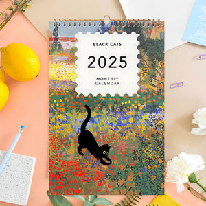 2025 Black Cat Calendar