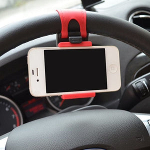 Car Steering Universal Mount Phone Holder Stand