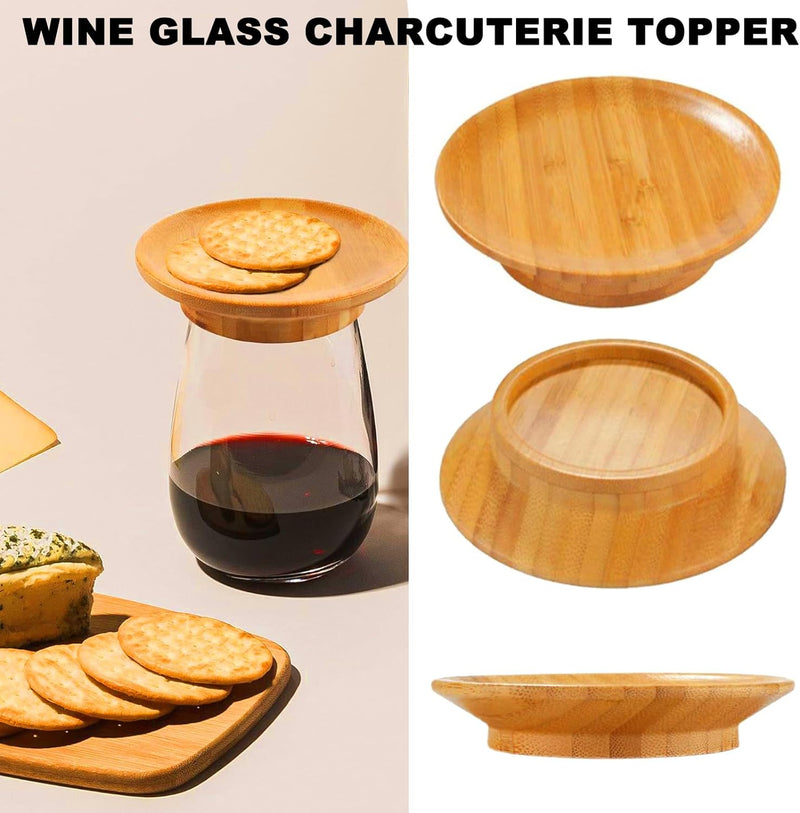 Wine Glass Charcuterie Topper