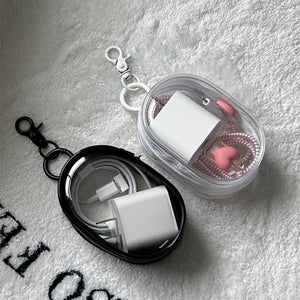 PVC waterproof transparent cable storage bag