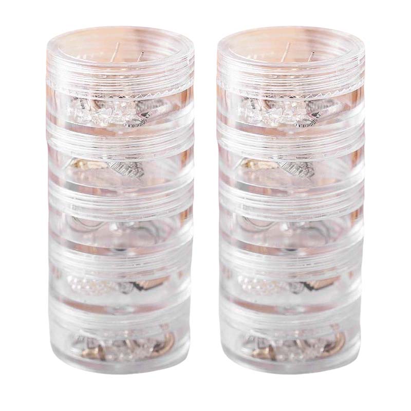 Five-layer stacked jewelry storage box