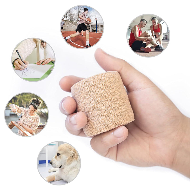 Self-adhesive bandage