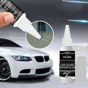 Car windshield repair fluid