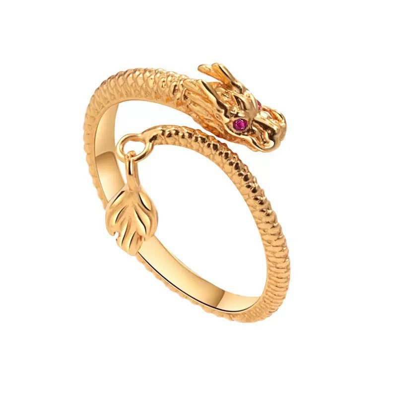 Dragon's Tail Lucky Ring