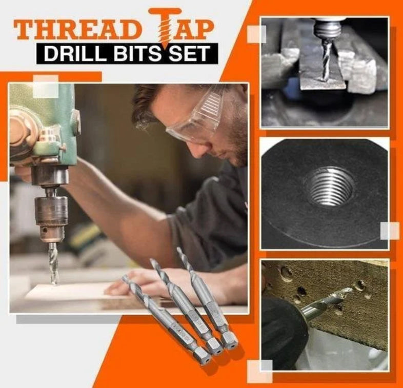 Thread Tap Drill Bits Set – acssart