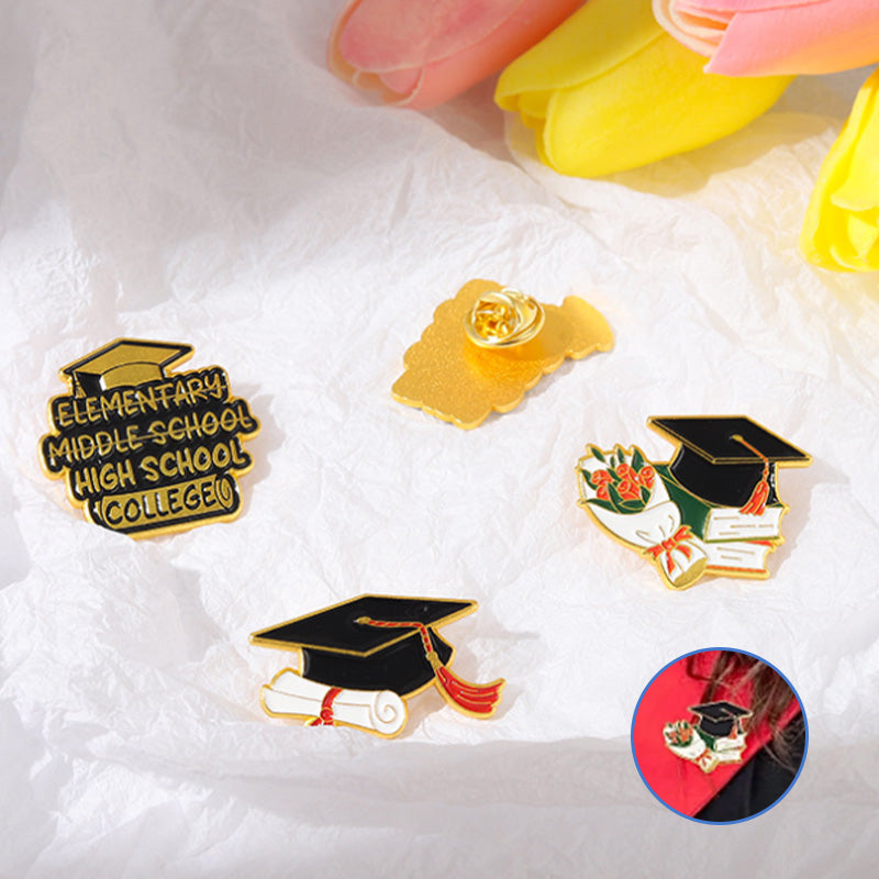 Graduation Season Metal Commemorative Pin – acssart