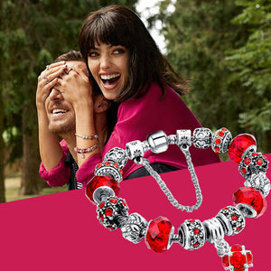 Crystal Pendant Bracelet