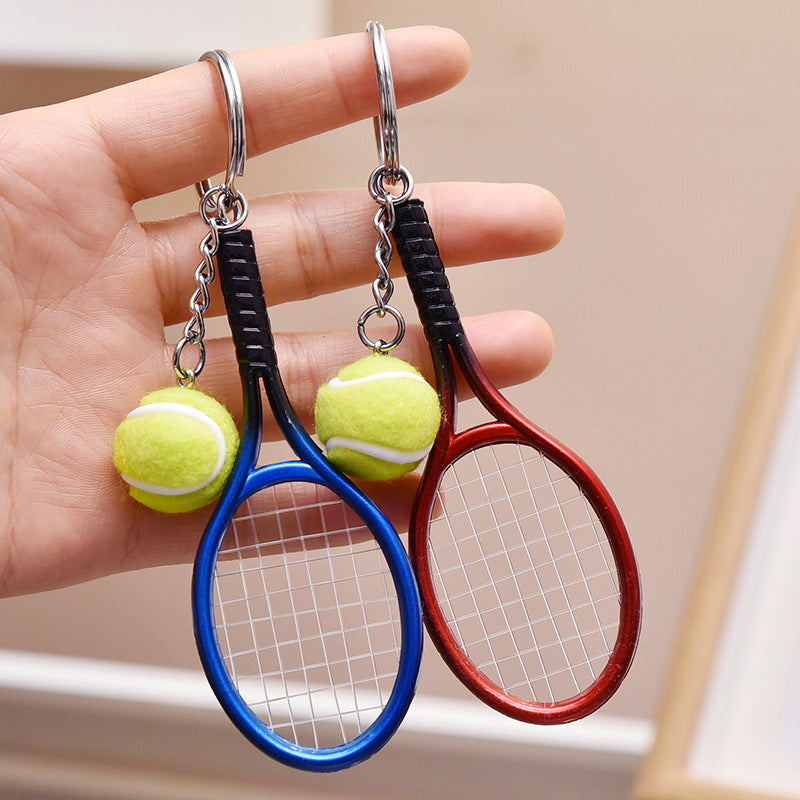 Mini Tennis Racket Keychain – acssart